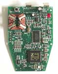 Control board for a baby doll