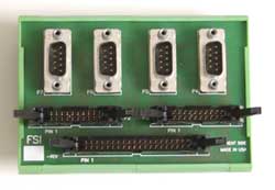 DIN rail connector block